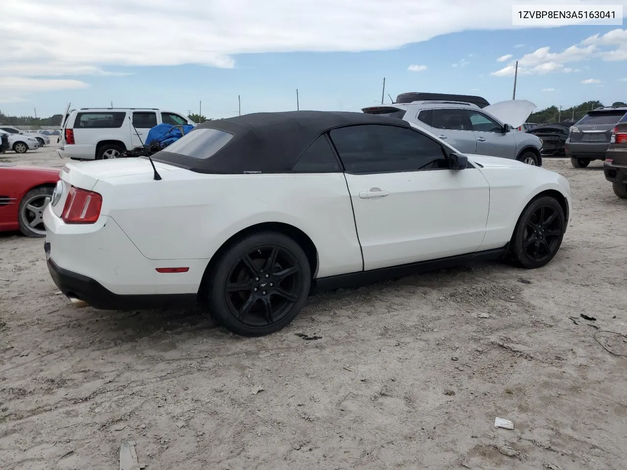 2010 Ford Mustang VIN: 1ZVBP8EN3A5163041 Lot: 76175774