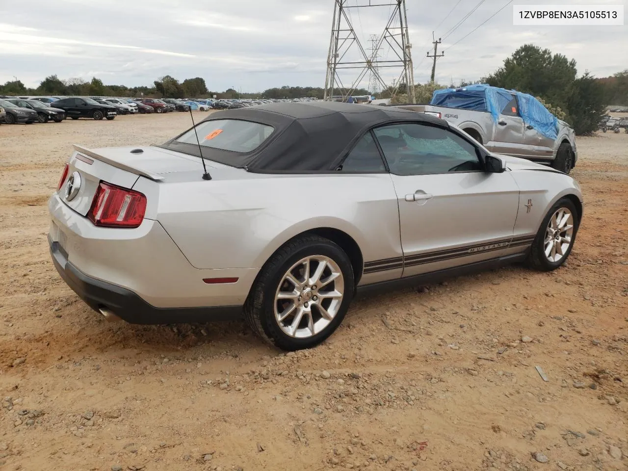 2010 Ford Mustang VIN: 1ZVBP8EN3A5105513 Lot: 76282214