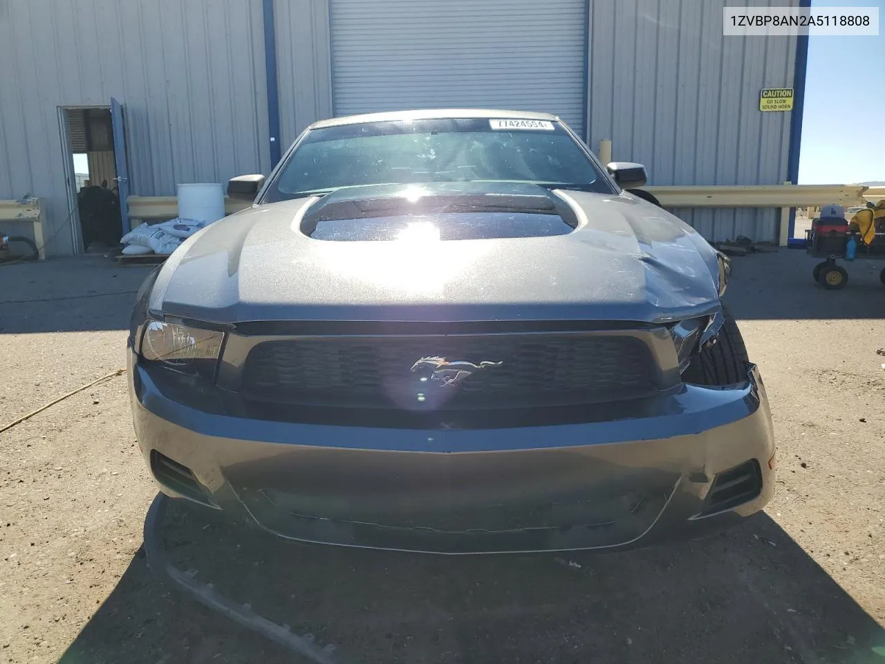 2010 Ford Mustang VIN: 1ZVBP8AN2A5118808 Lot: 77424594