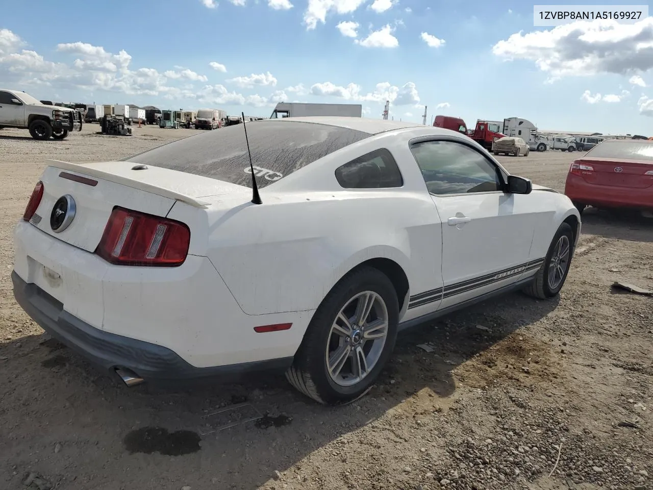 2010 Ford Mustang VIN: 1ZVBP8AN1A5169927 Lot: 77630164