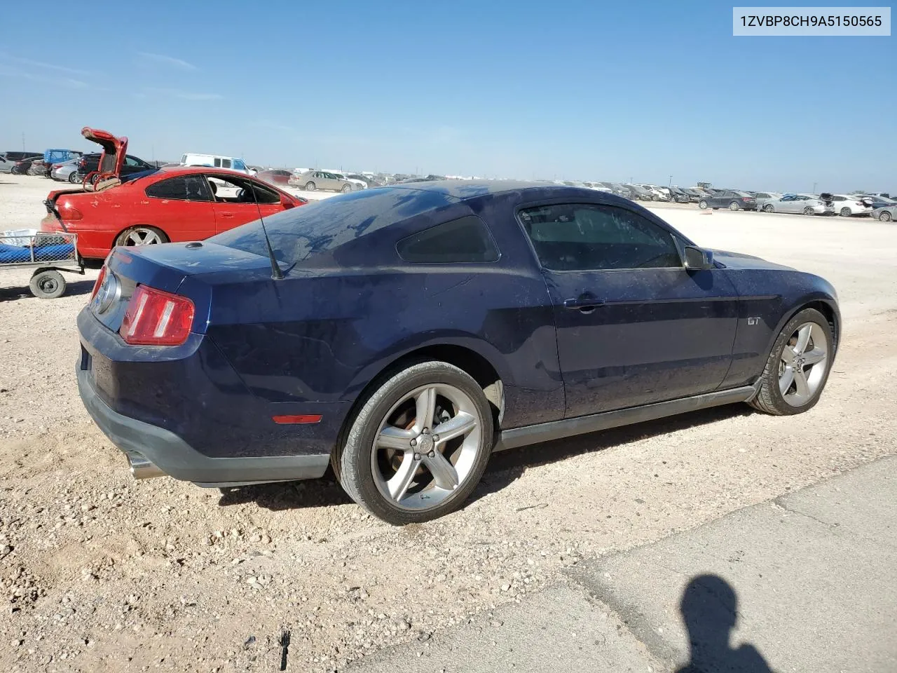 2010 Ford Mustang Gt VIN: 1ZVBP8CH9A5150565 Lot: 78073224