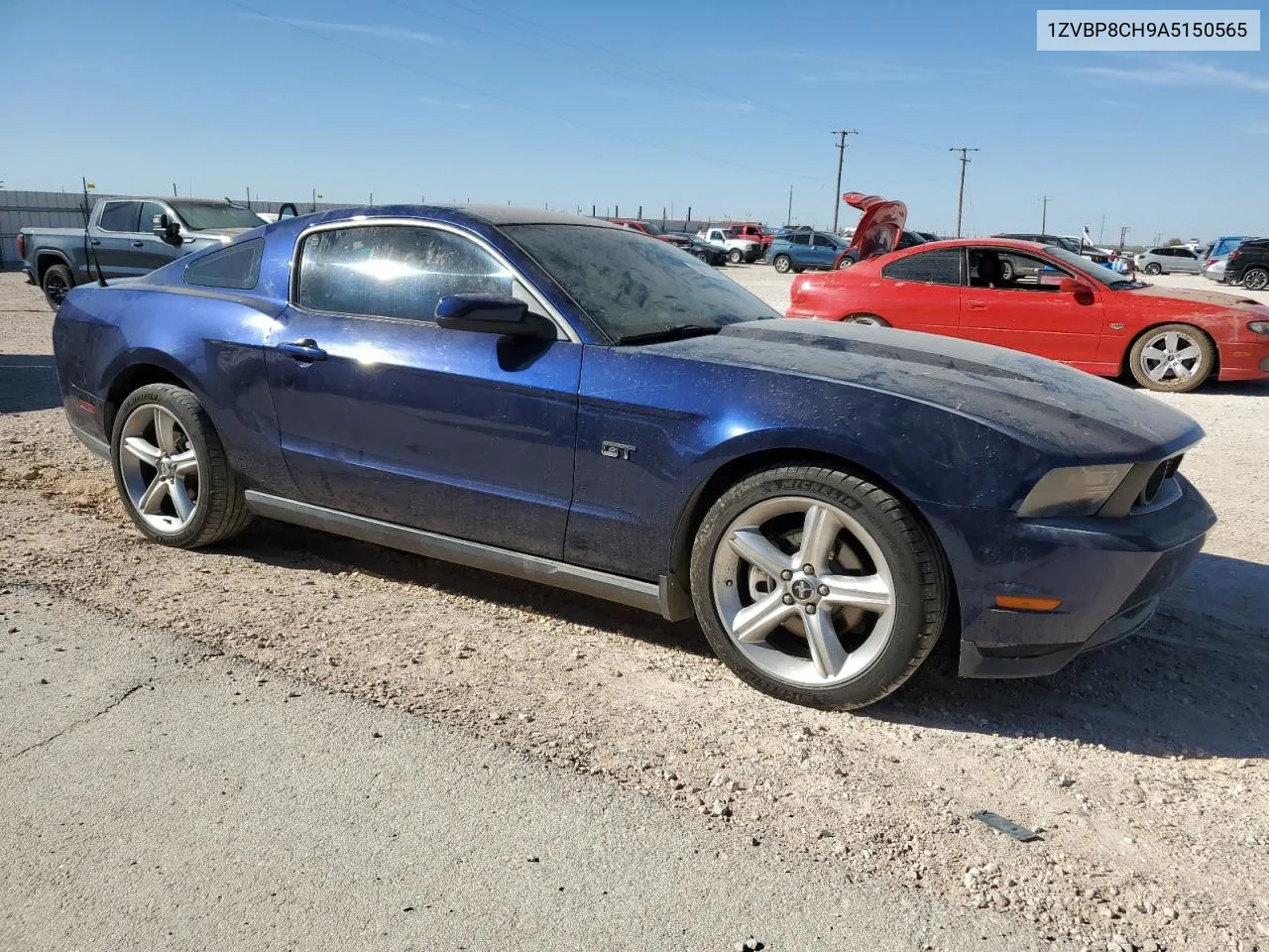 2010 Ford Mustang Gt VIN: 1ZVBP8CH9A5150565 Lot: 78073224