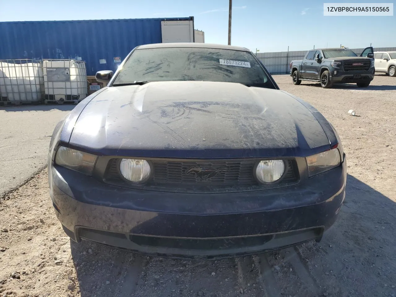 2010 Ford Mustang Gt VIN: 1ZVBP8CH9A5150565 Lot: 78073224