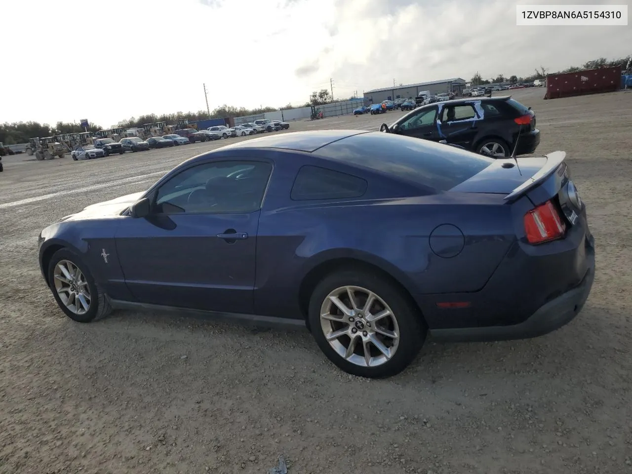 2010 Ford Mustang VIN: 1ZVBP8AN6A5154310 Lot: 79183474