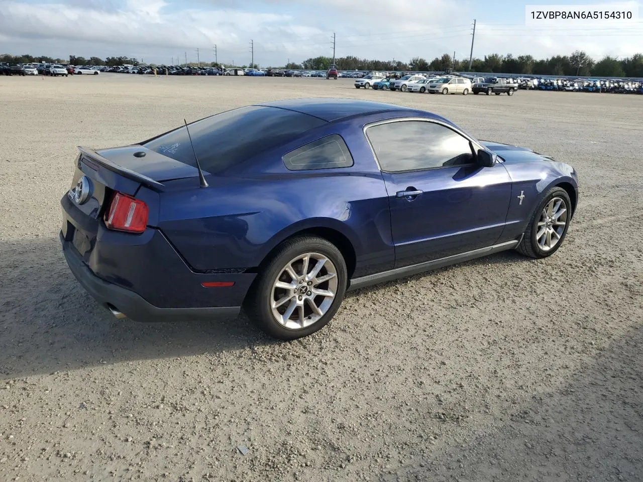 2010 Ford Mustang VIN: 1ZVBP8AN6A5154310 Lot: 79183474