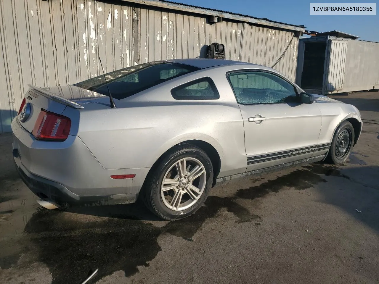 2010 Ford Mustang VIN: 1ZVBP8AN6A5180356 Lot: 80133114