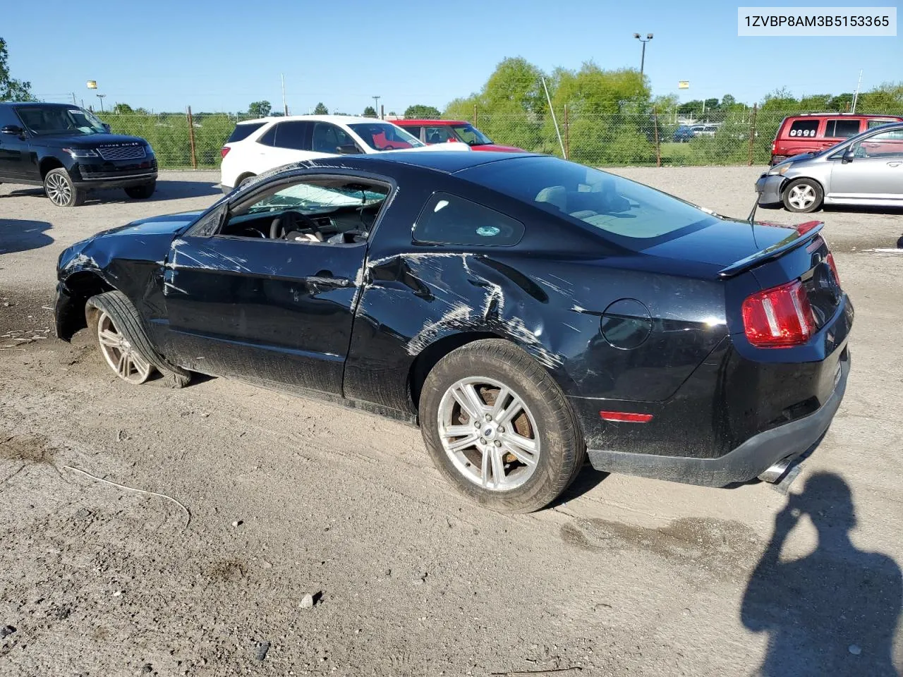 1ZVBP8AM3B5153365 2011 Ford Mustang