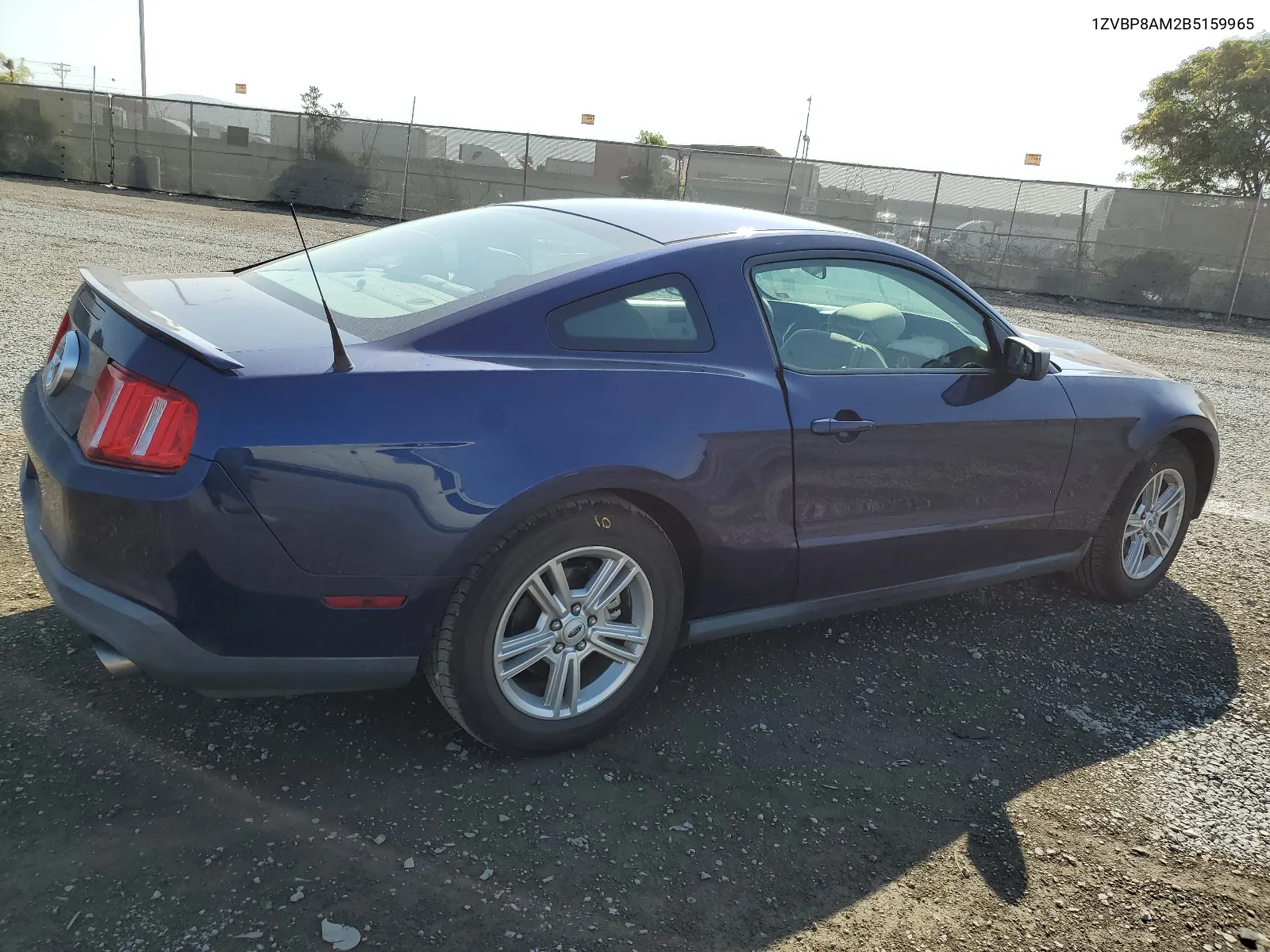 2011 Ford Mustang VIN: 1ZVBP8AM2B5159965 Lot: 64306274