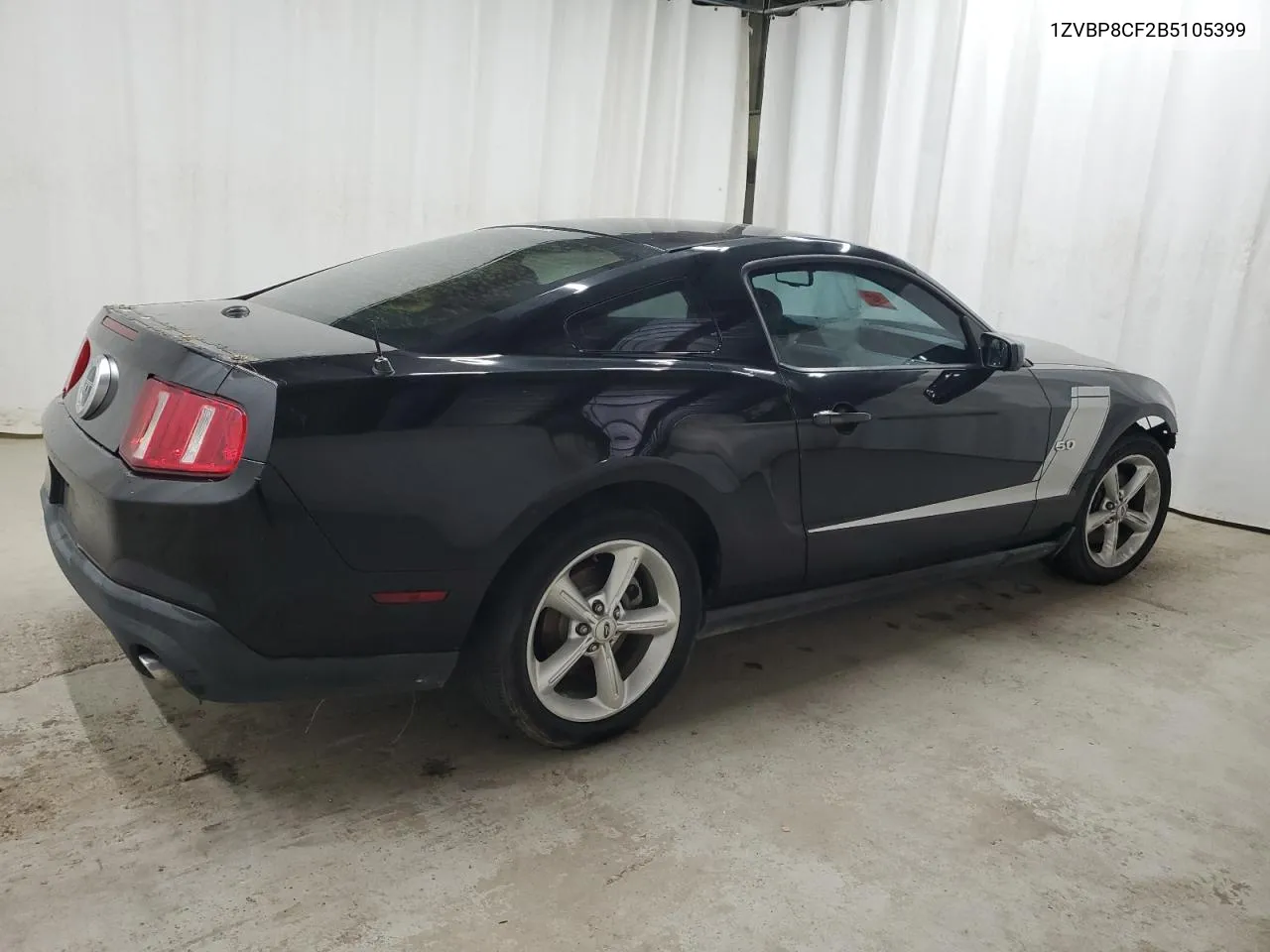 2011 Ford Mustang Gt VIN: 1ZVBP8CF2B5105399 Lot: 64888264