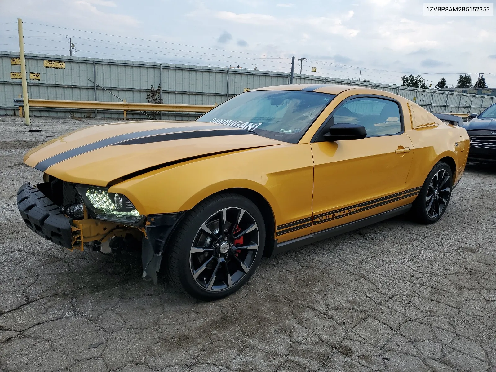 2011 Ford Mustang VIN: 1ZVBP8AM2B5152353 Lot: 66156364