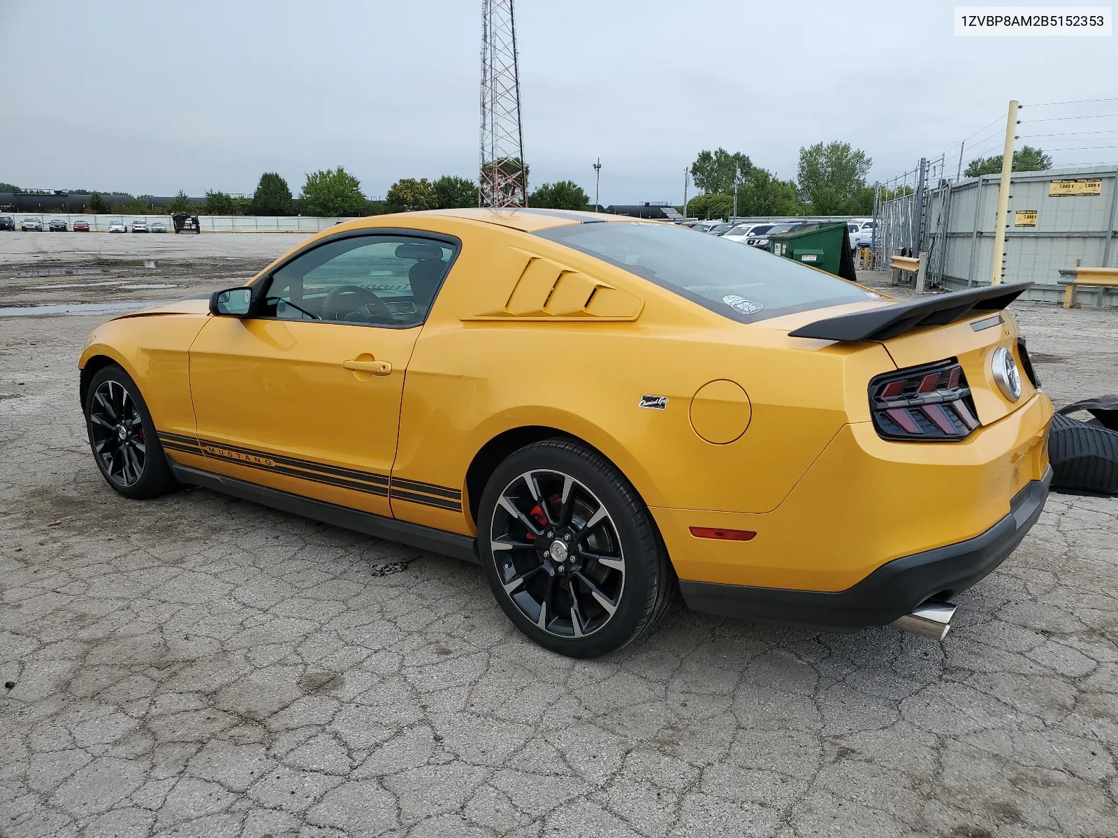 2011 Ford Mustang VIN: 1ZVBP8AM2B5152353 Lot: 66156364