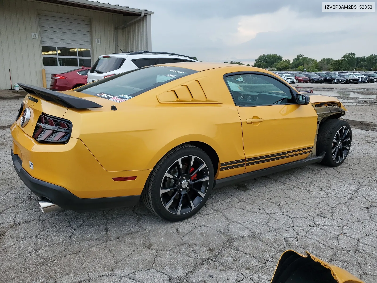 2011 Ford Mustang VIN: 1ZVBP8AM2B5152353 Lot: 66156364