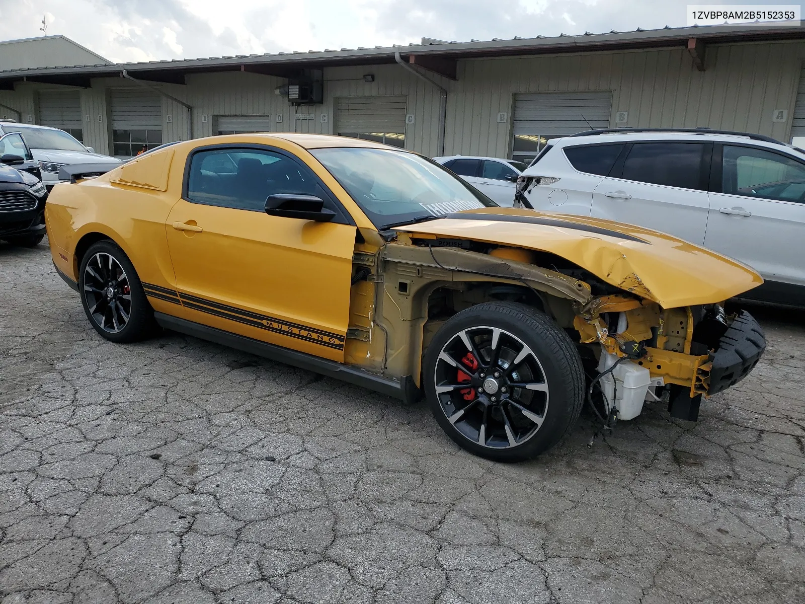 2011 Ford Mustang VIN: 1ZVBP8AM2B5152353 Lot: 66156364