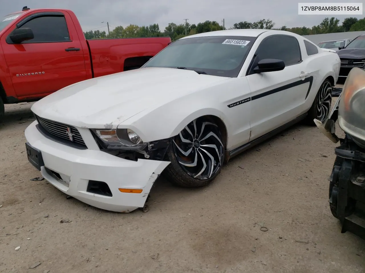 2011 Ford Mustang VIN: 1ZVBP8AM8B5115064 Lot: 66515823