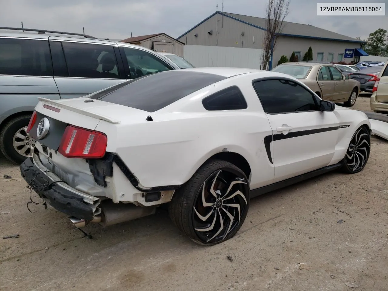 2011 Ford Mustang VIN: 1ZVBP8AM8B5115064 Lot: 66515823