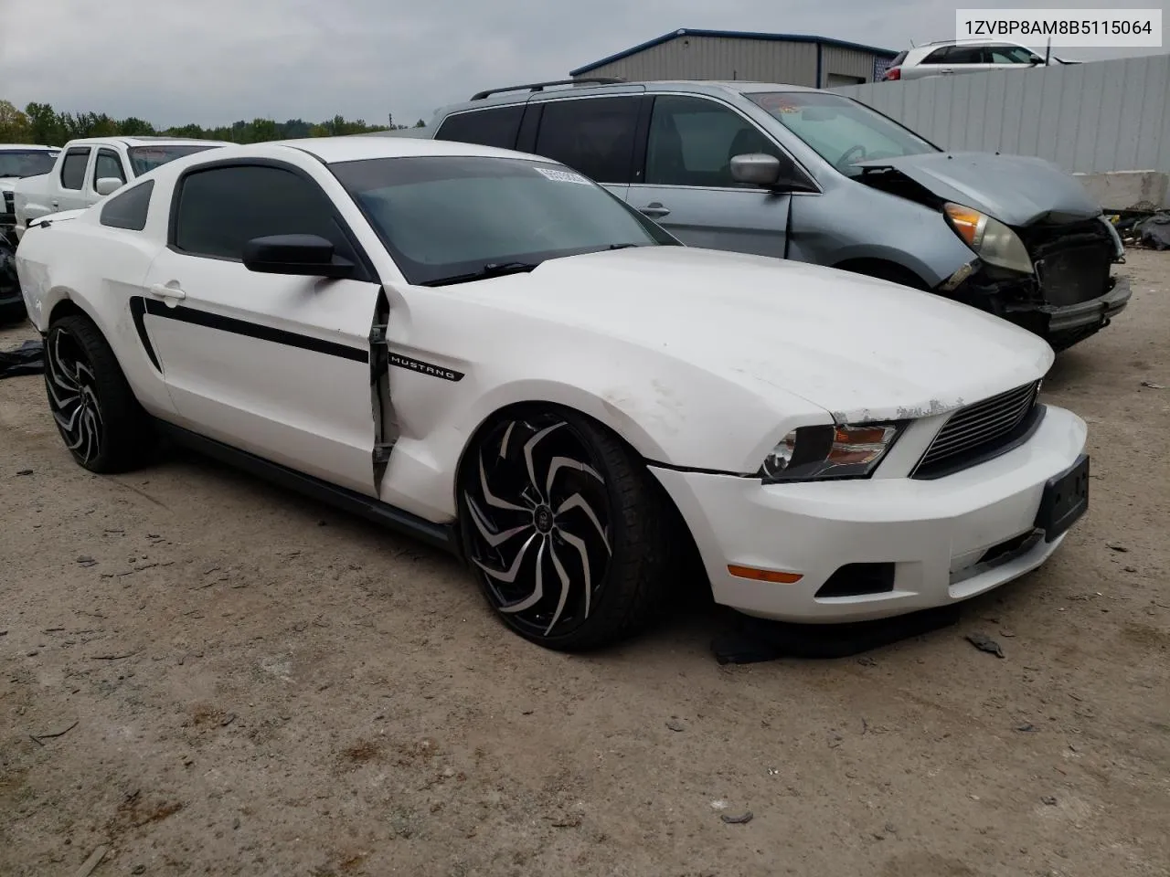 2011 Ford Mustang VIN: 1ZVBP8AM8B5115064 Lot: 66515823