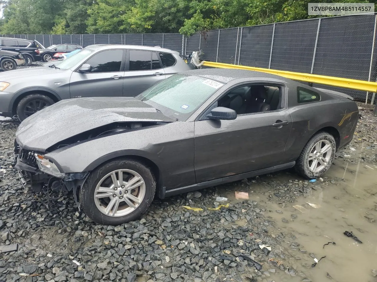 2011 Ford Mustang VIN: 1ZVBP8AM4B5114557 Lot: 66762214