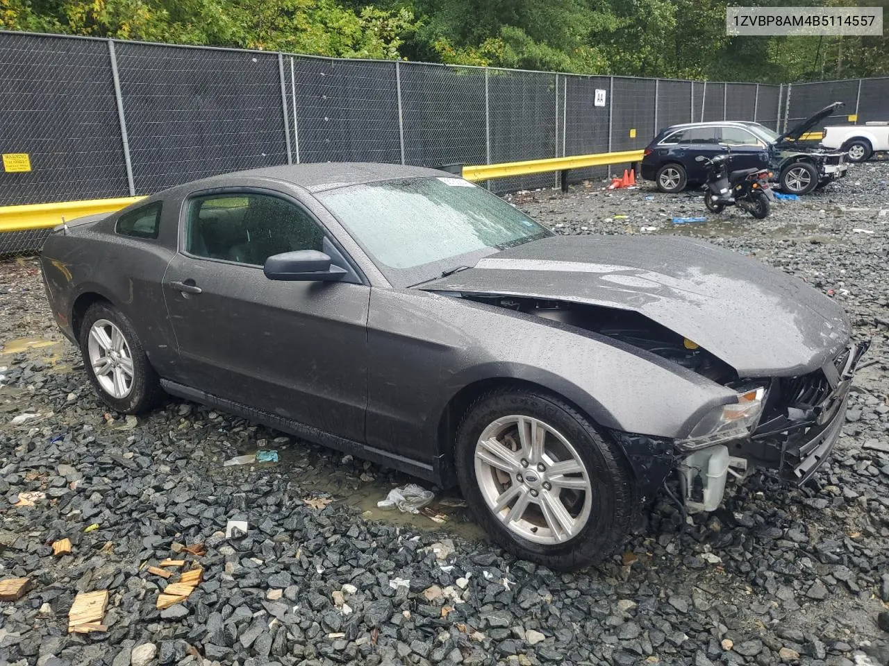 2011 Ford Mustang VIN: 1ZVBP8AM4B5114557 Lot: 66762214