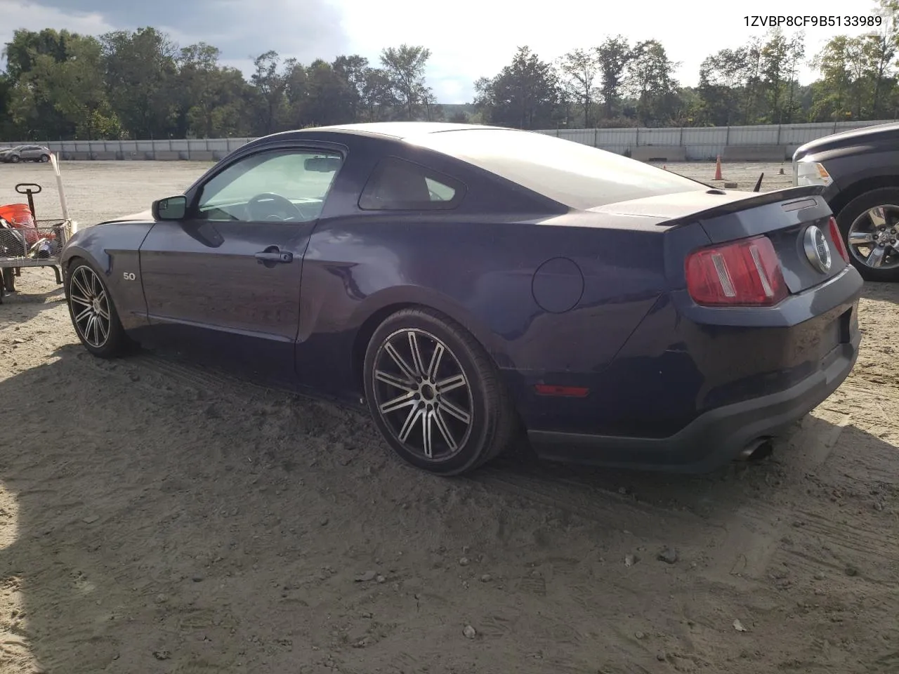 1ZVBP8CF9B5133989 2011 Ford Mustang Gt