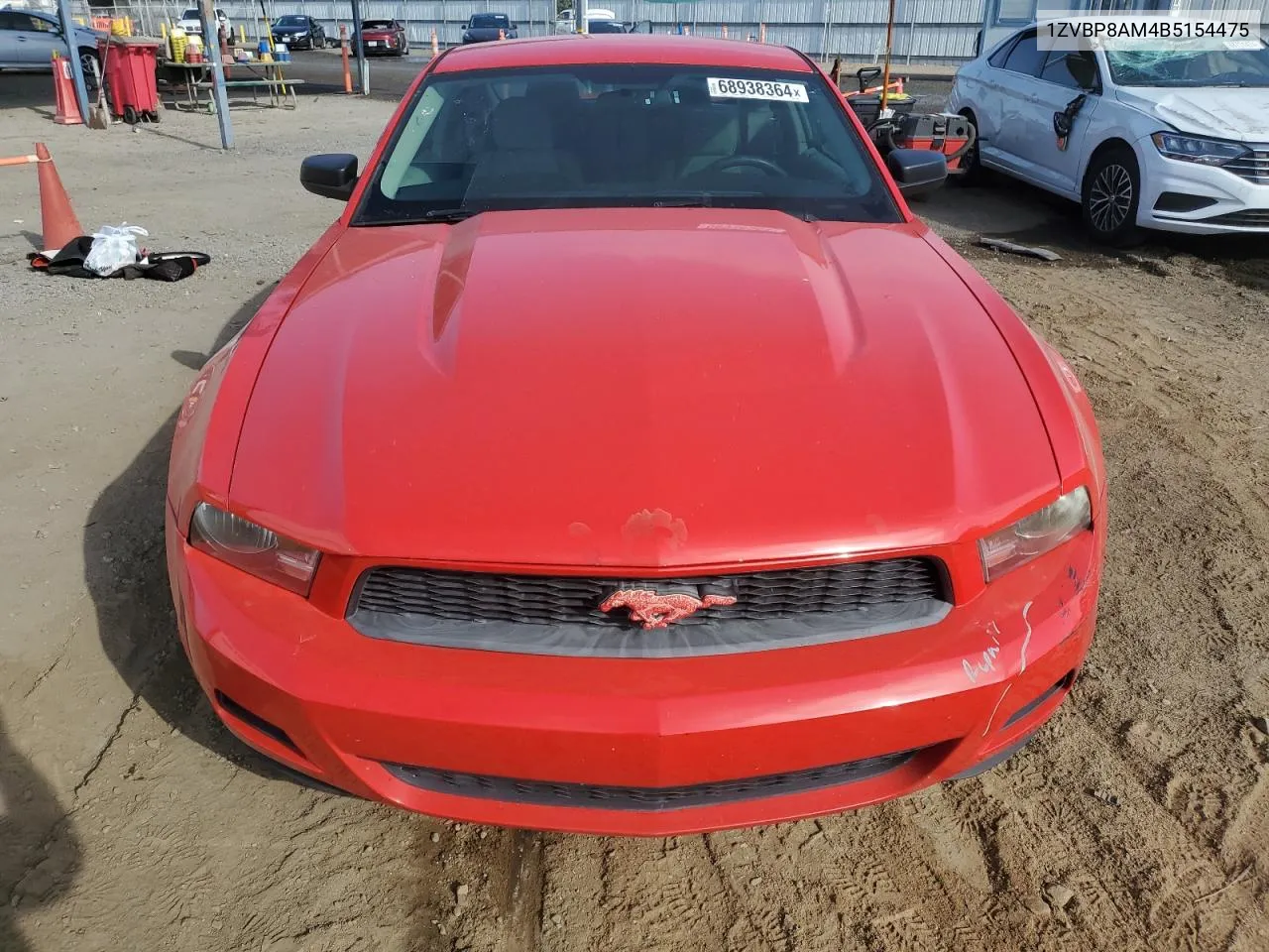 1ZVBP8AM4B5154475 2011 Ford Mustang