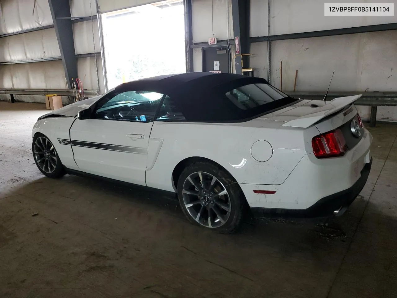 2011 Ford Mustang Gt VIN: 1ZVBP8FF0B5141104 Lot: 69064234