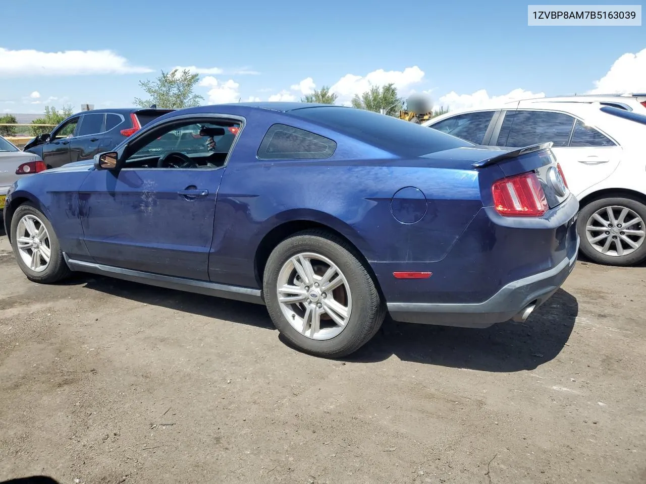 1ZVBP8AM7B5163039 2011 Ford Mustang