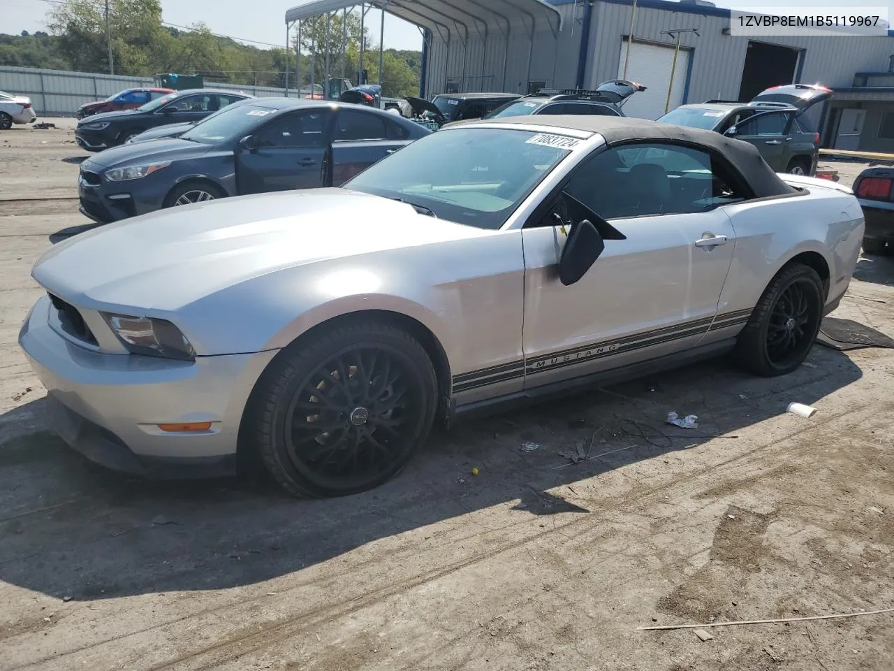 1ZVBP8EM1B5119967 2011 Ford Mustang