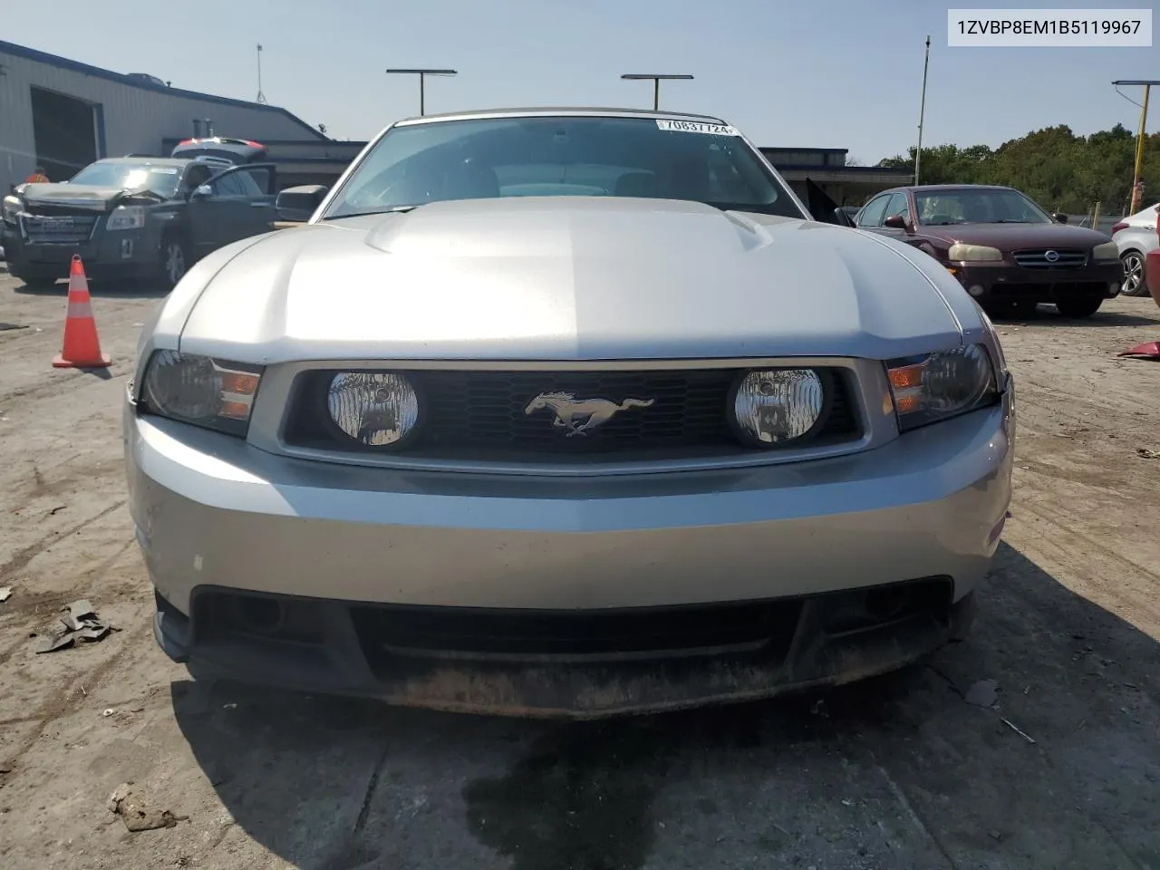 1ZVBP8EM1B5119967 2011 Ford Mustang