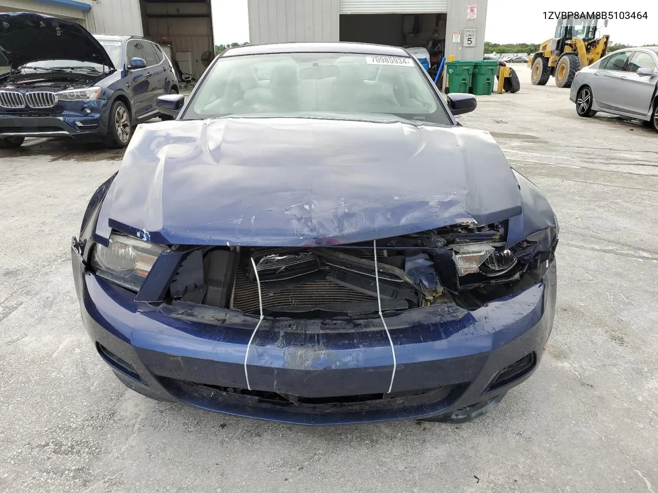 2011 Ford Mustang VIN: 1ZVBP8AM8B5103464 Lot: 70985934