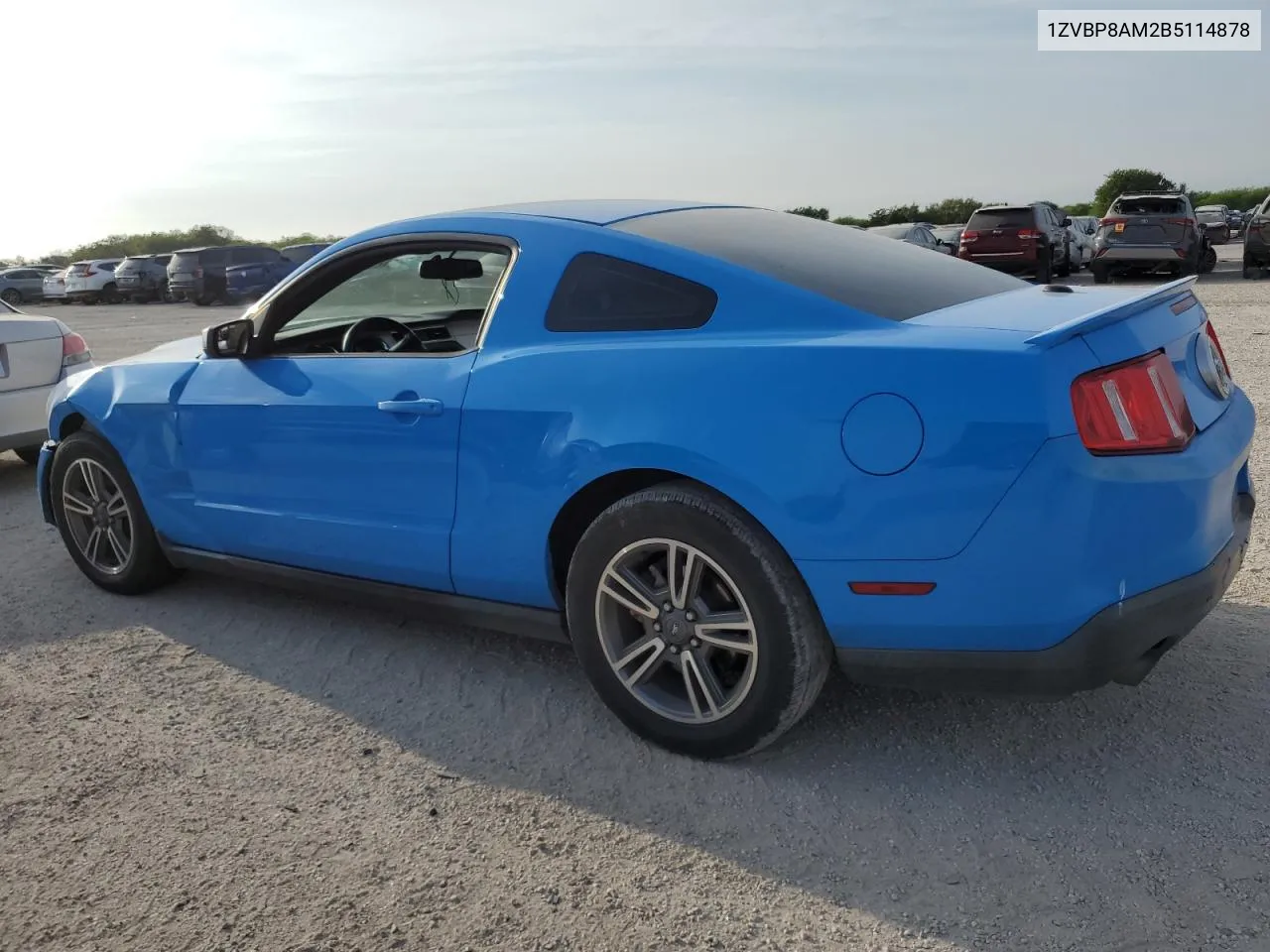 2011 Ford Mustang VIN: 1ZVBP8AM2B5114878 Lot: 71192074