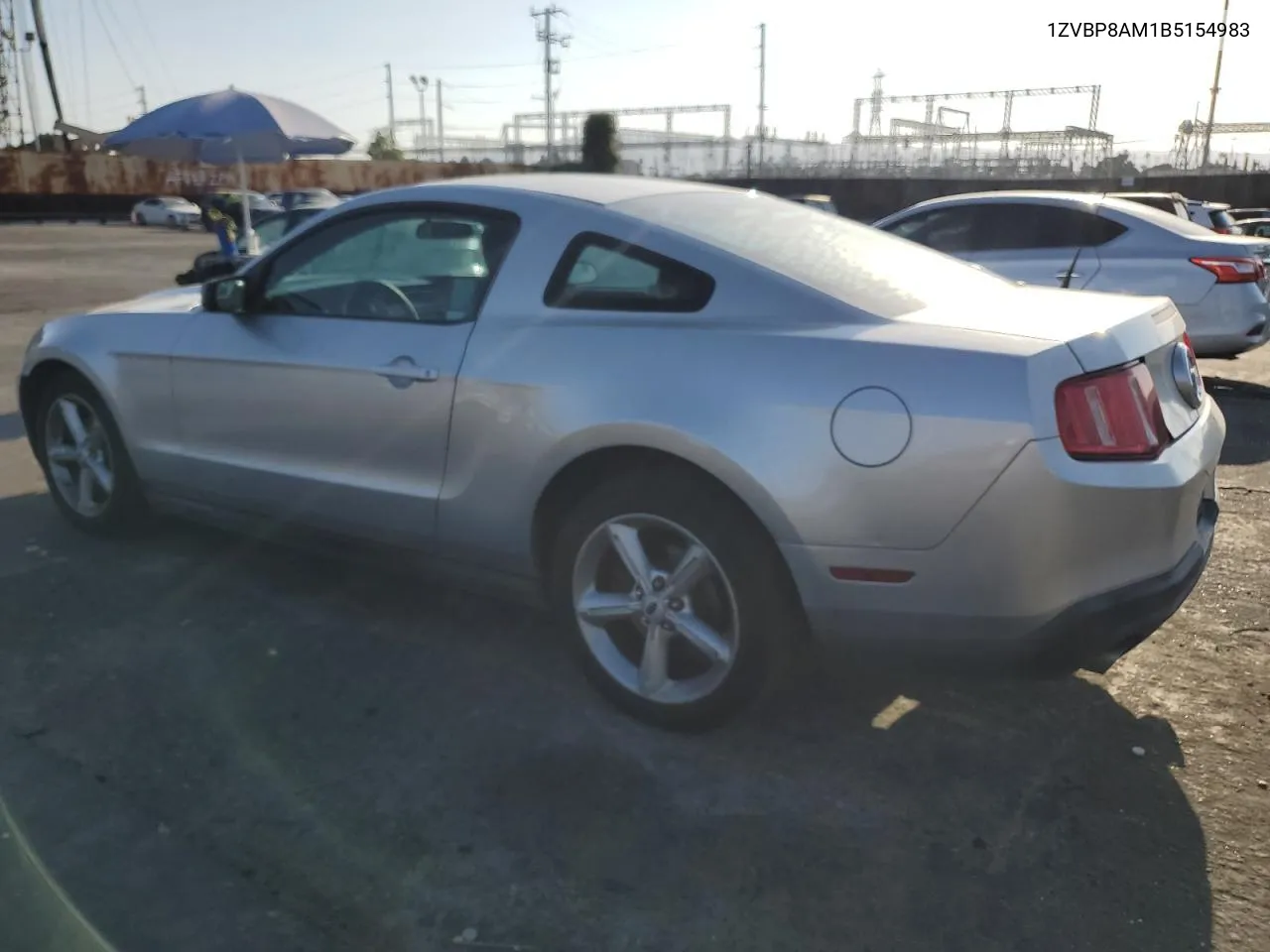 2011 Ford Mustang VIN: 1ZVBP8AM1B5154983 Lot: 71607094