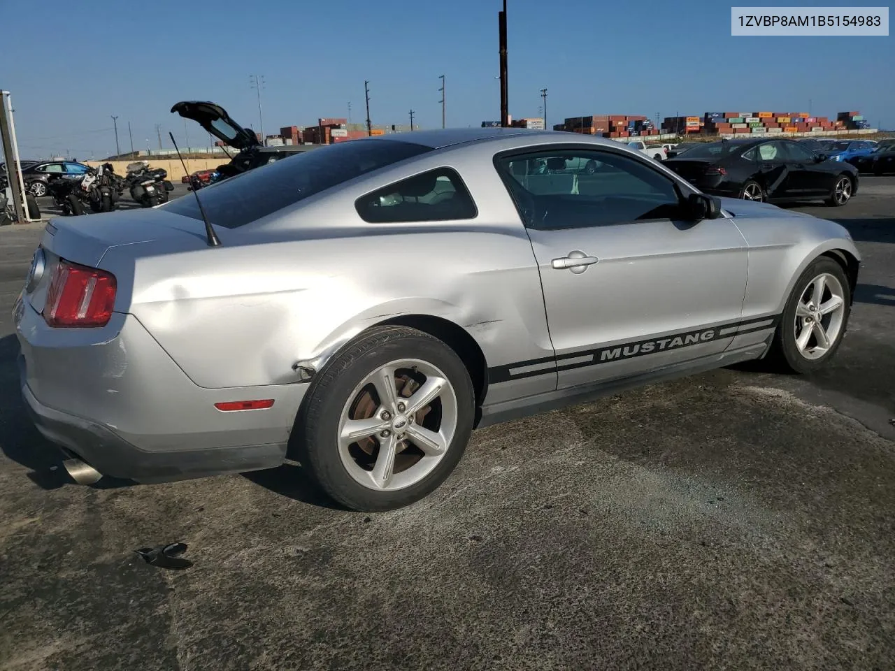 1ZVBP8AM1B5154983 2011 Ford Mustang