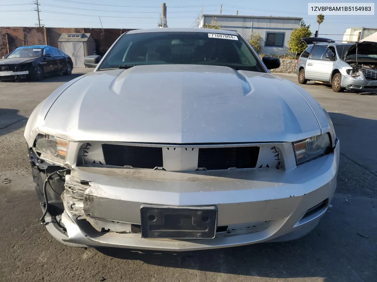 1ZVBP8AM1B5154983 2011 Ford Mustang