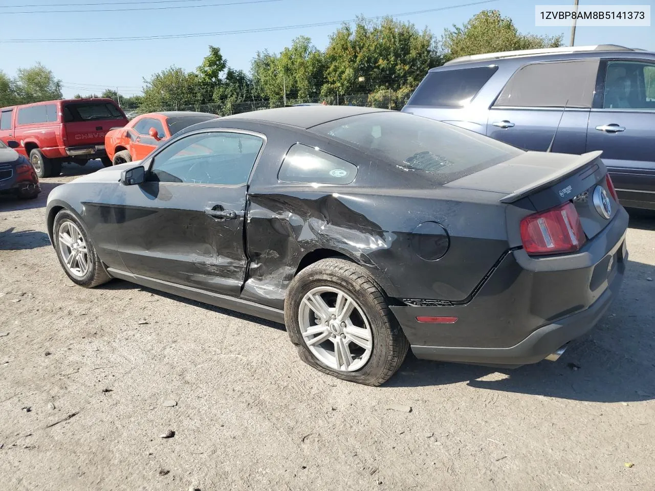 2011 Ford Mustang VIN: 1ZVBP8AM8B5141373 Lot: 71862964