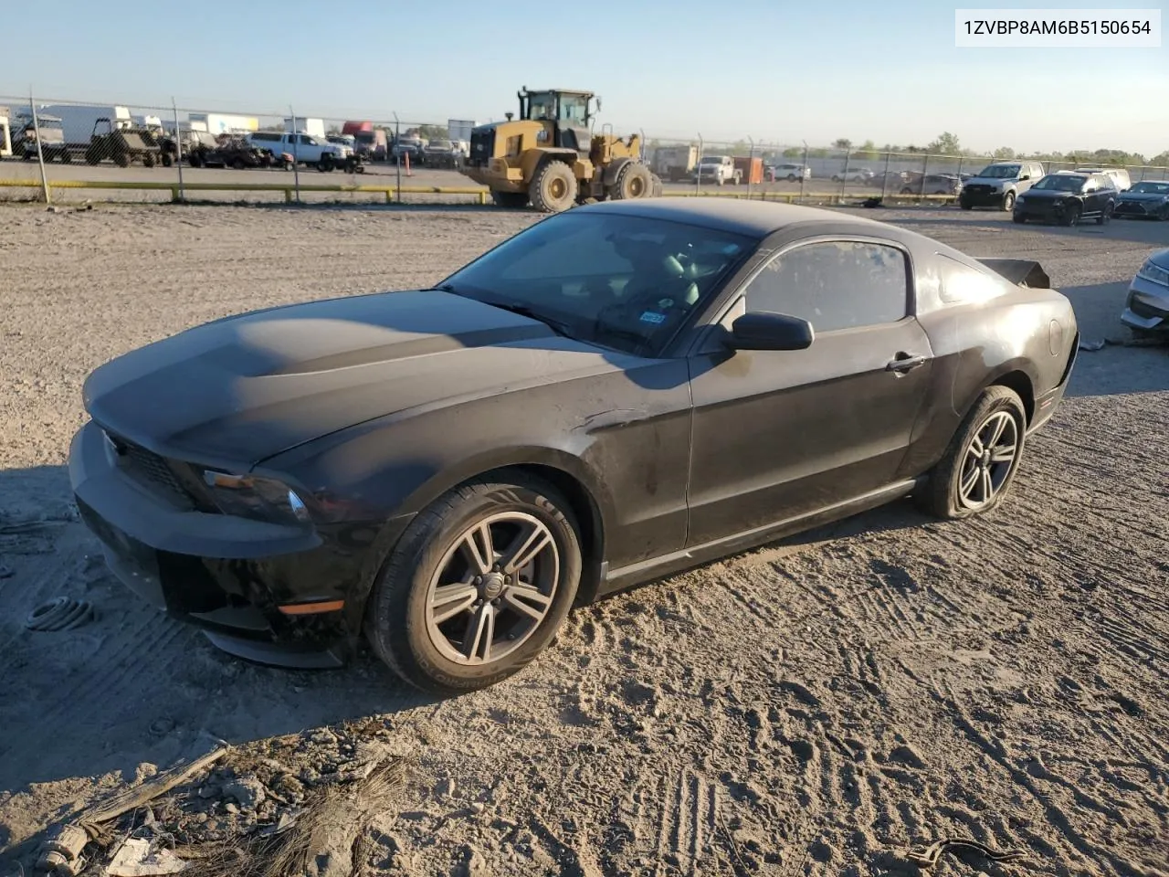 2011 Ford Mustang VIN: 1ZVBP8AM6B5150654 Lot: 73091164