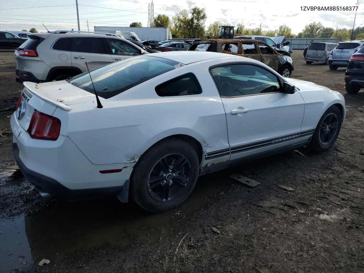 2011 Ford Mustang VIN: 1ZVBP8AM8B5168377 Lot: 73995564