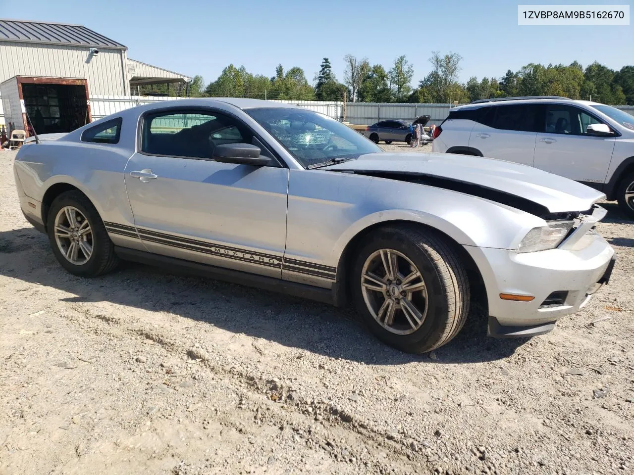 2011 Ford Mustang VIN: 1ZVBP8AM9B5162670 Lot: 74114454