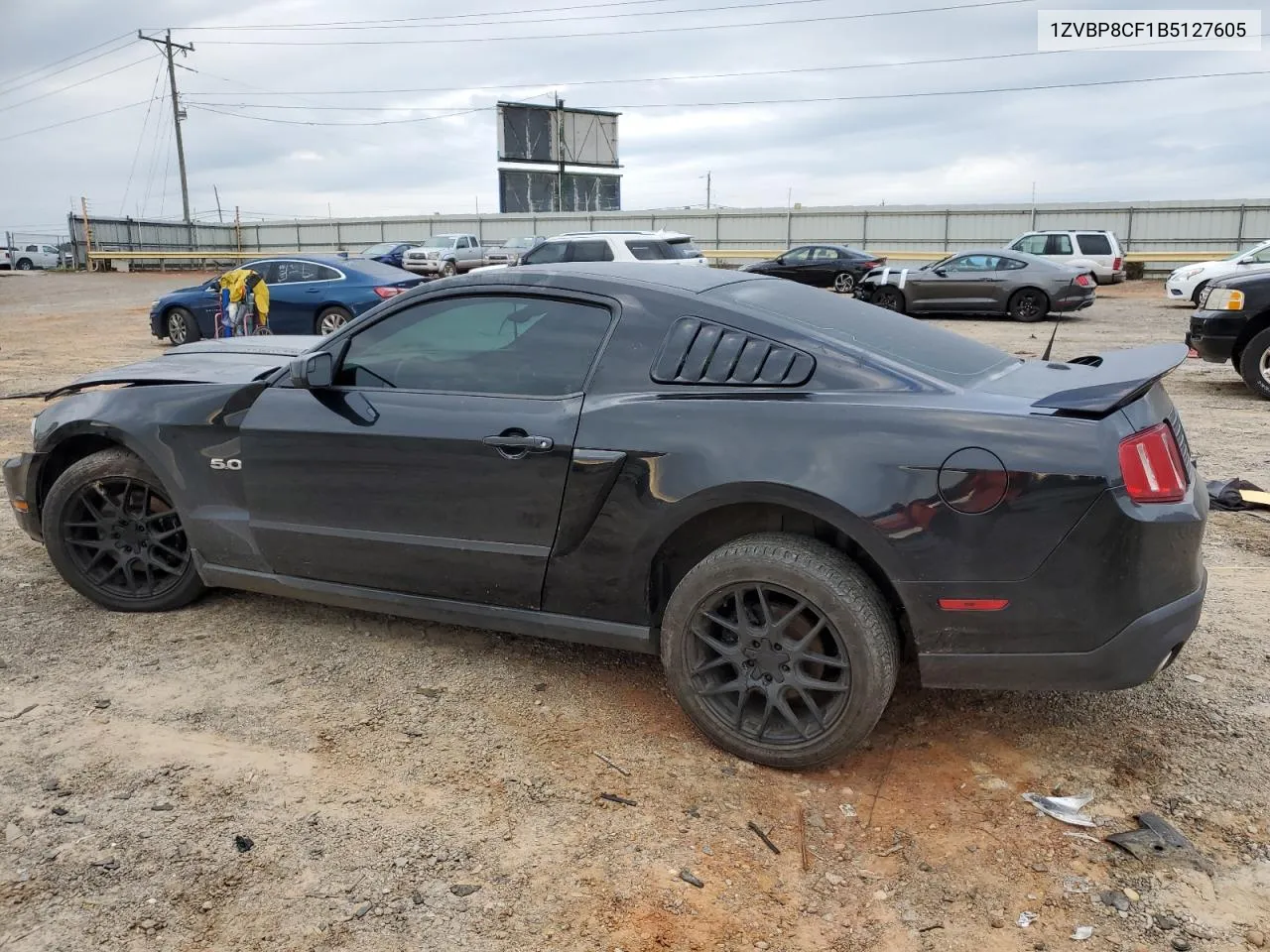 2011 Ford Mustang Gt VIN: 1ZVBP8CF1B5127605 Lot: 74175344