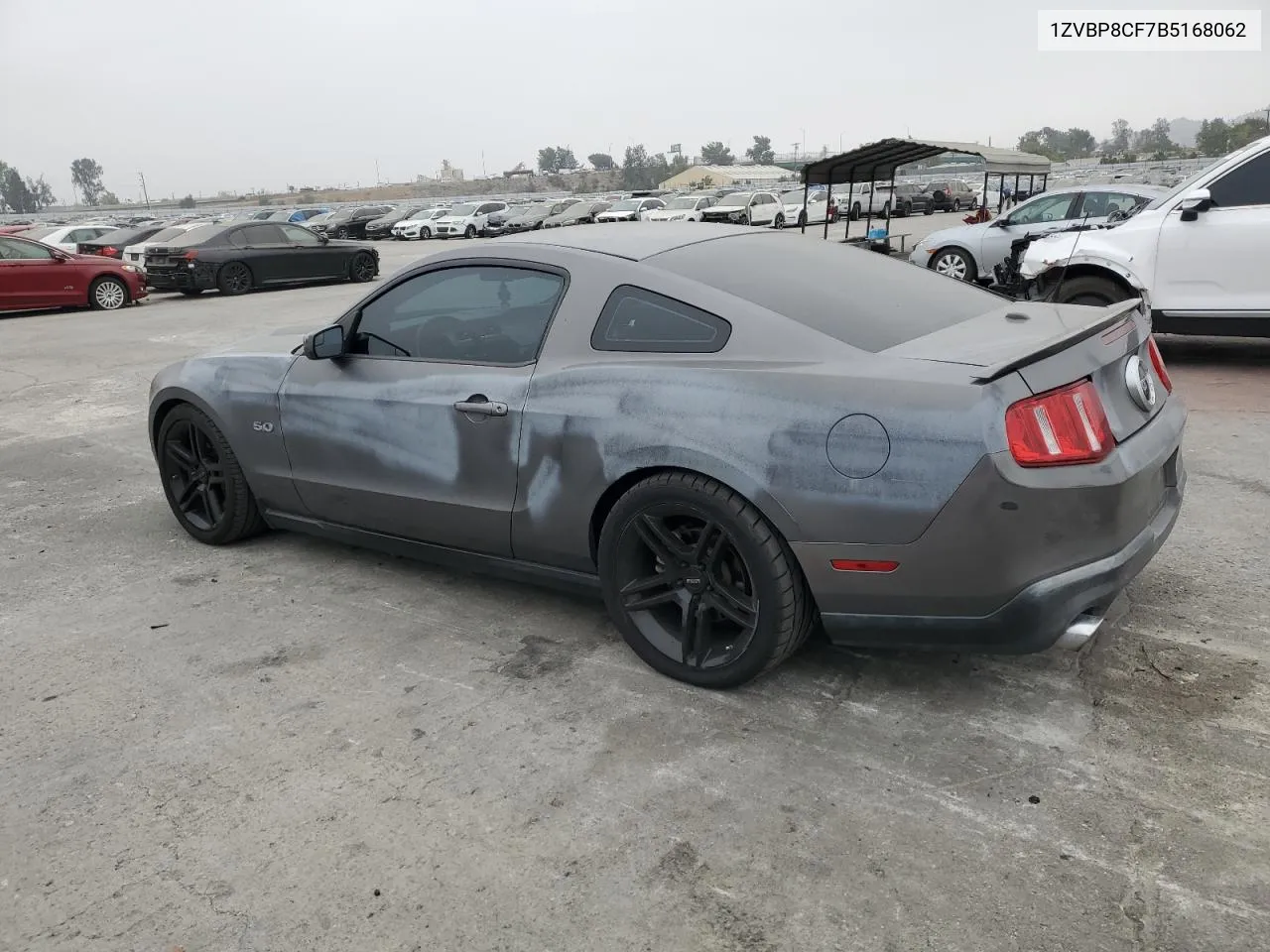 2011 Ford Mustang Gt VIN: 1ZVBP8CF7B5168062 Lot: 76345724