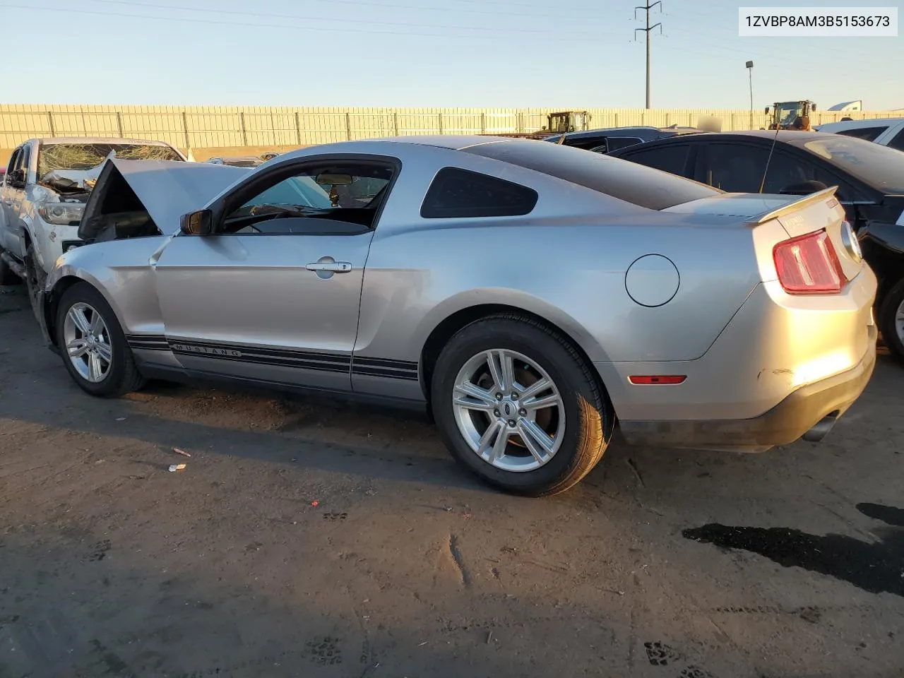 2011 Ford Mustang VIN: 1ZVBP8AM3B5153673 Lot: 78088464