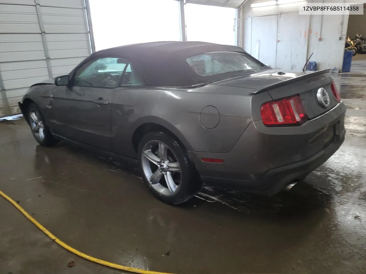 2011 Ford Mustang Gt VIN: 1ZVBP8FF6B5114358 Lot: 78138764