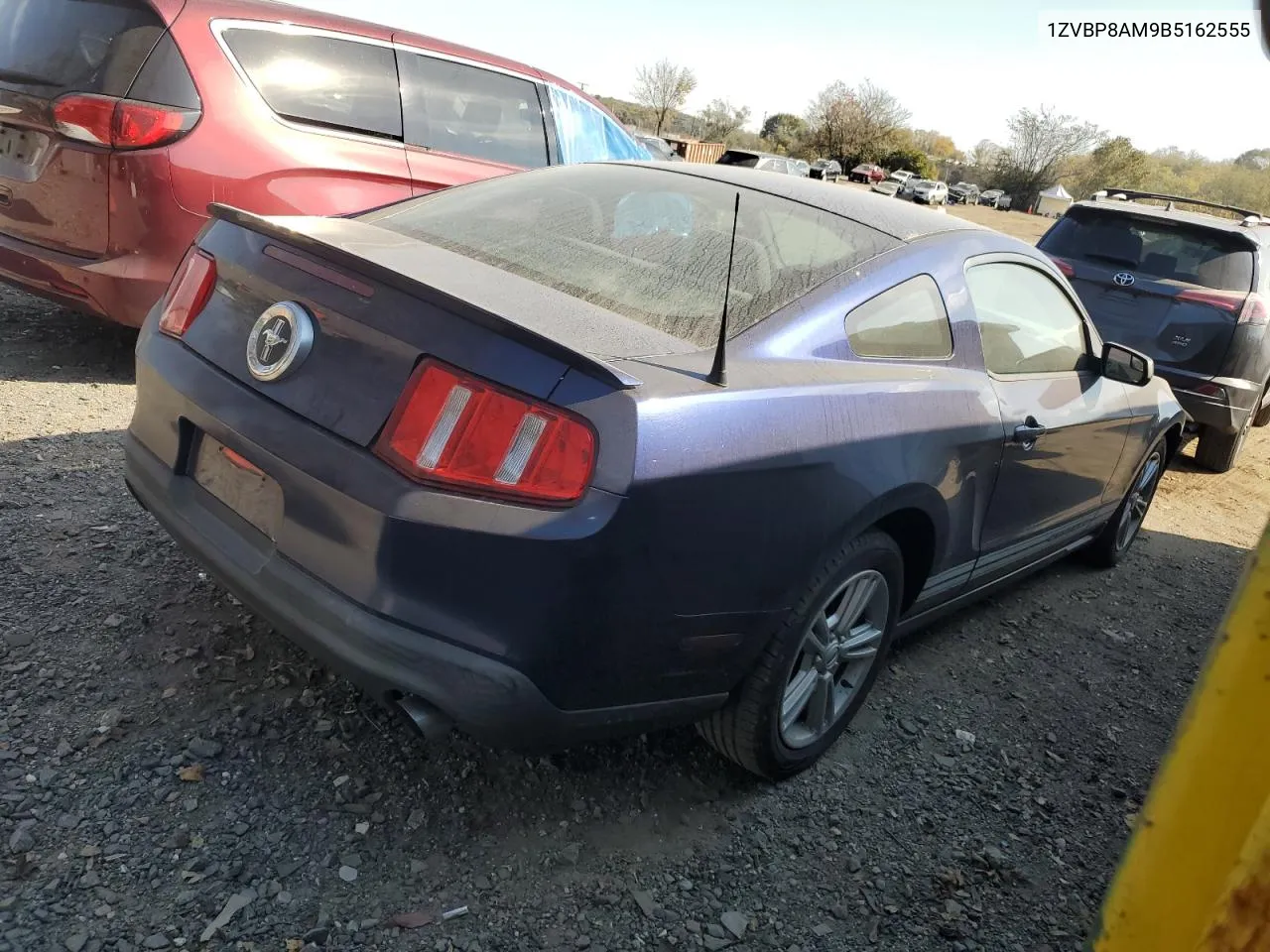 2011 Ford Mustang VIN: 1ZVBP8AM9B5162555 Lot: 78236464