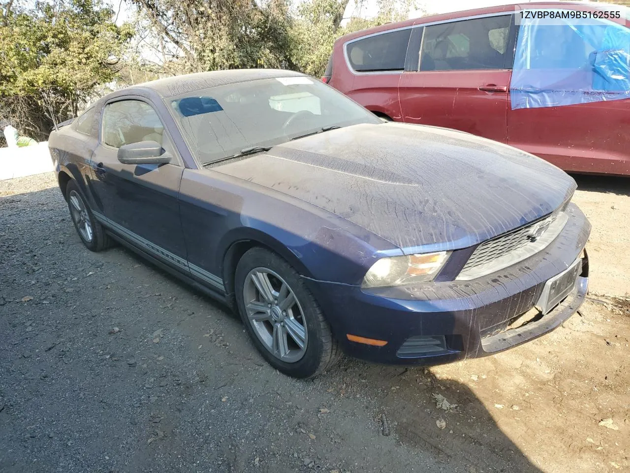 2011 Ford Mustang VIN: 1ZVBP8AM9B5162555 Lot: 78236464