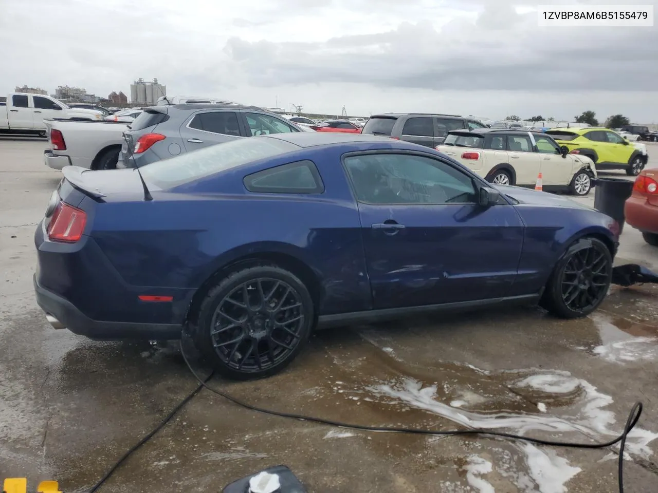 2011 Ford Mustang VIN: 1ZVBP8AM6B5155479 Lot: 78661894