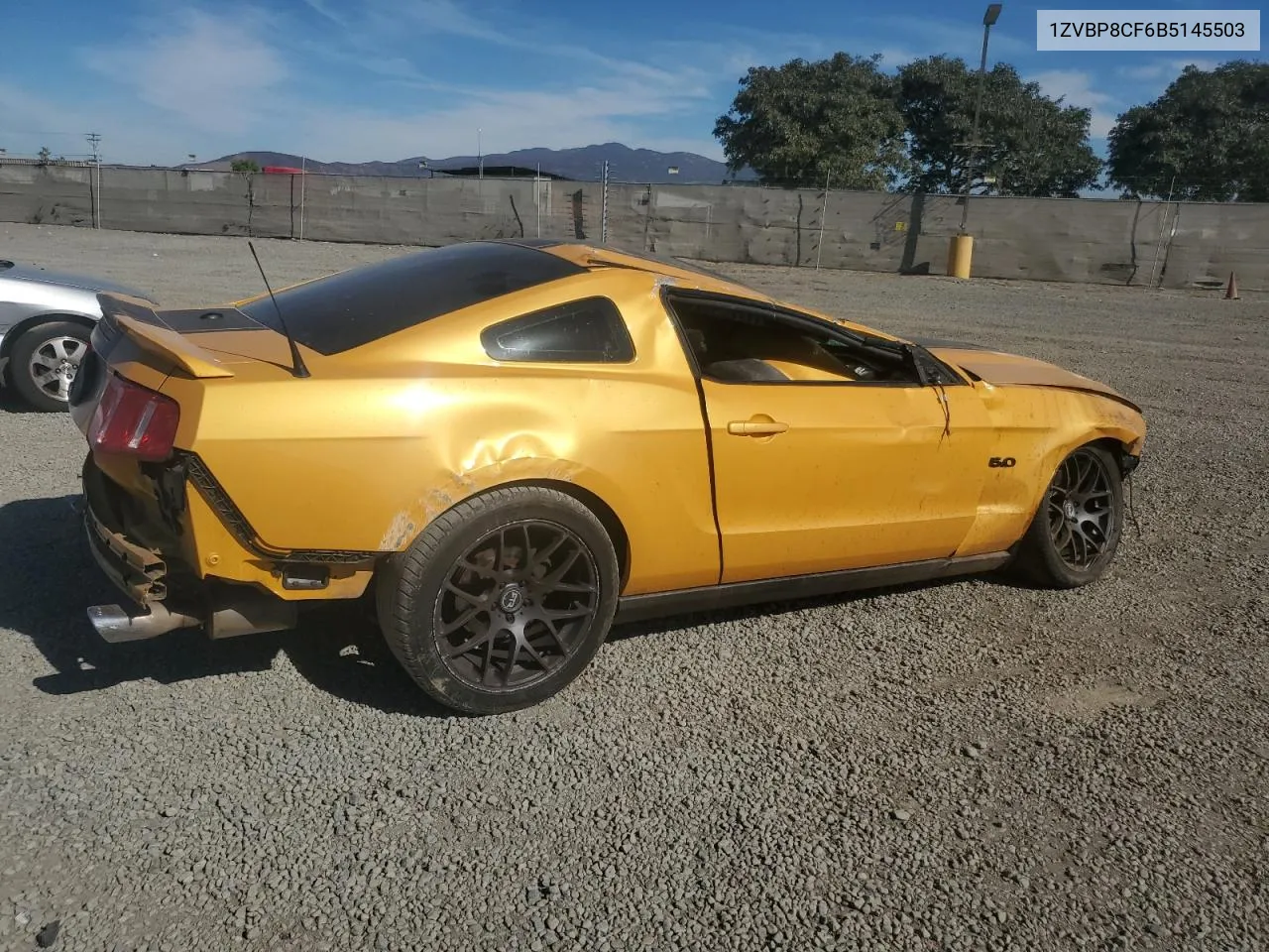 2011 Ford Mustang Gt VIN: 1ZVBP8CF6B5145503 Lot: 79511004