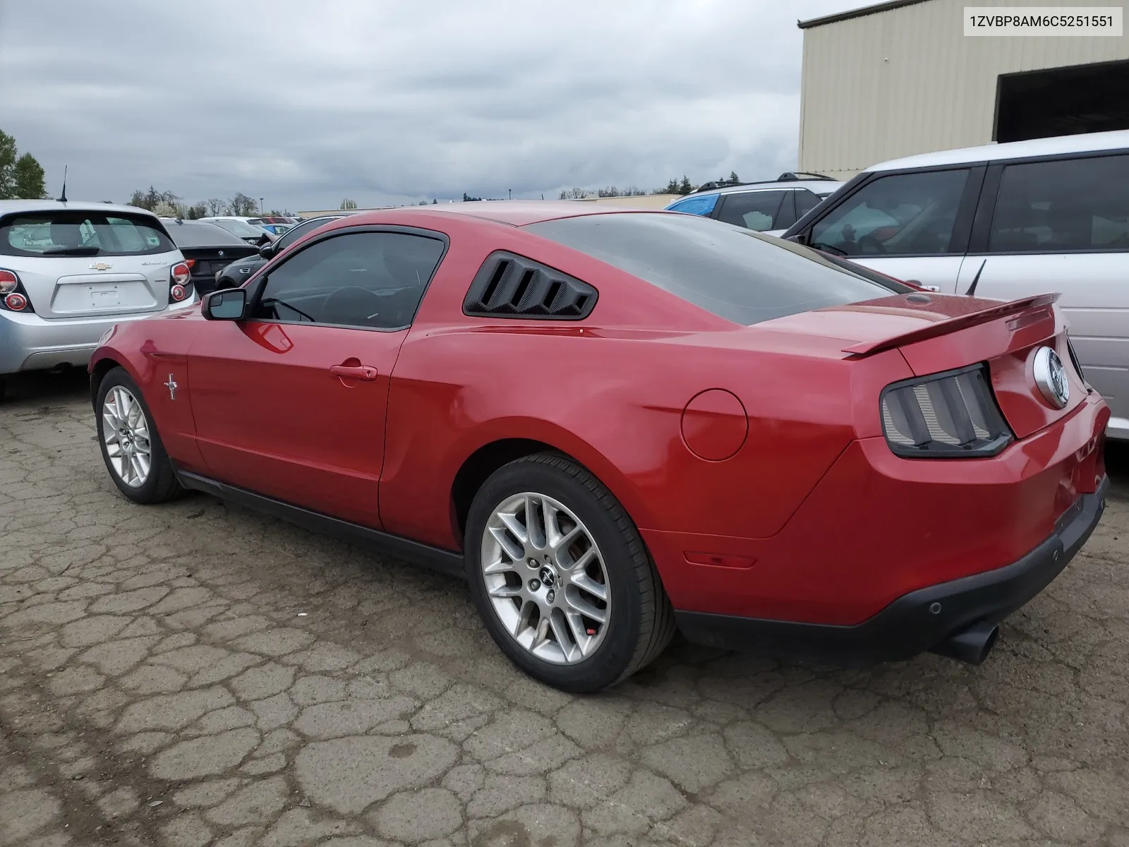 2012 Ford Mustang VIN: 1ZVBP8AM6C5251551 Lot: 49192814