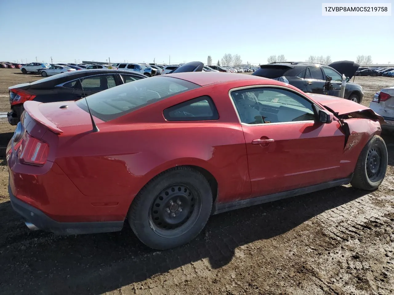 1ZVBP8AM0C5219758 2012 Ford Mustang