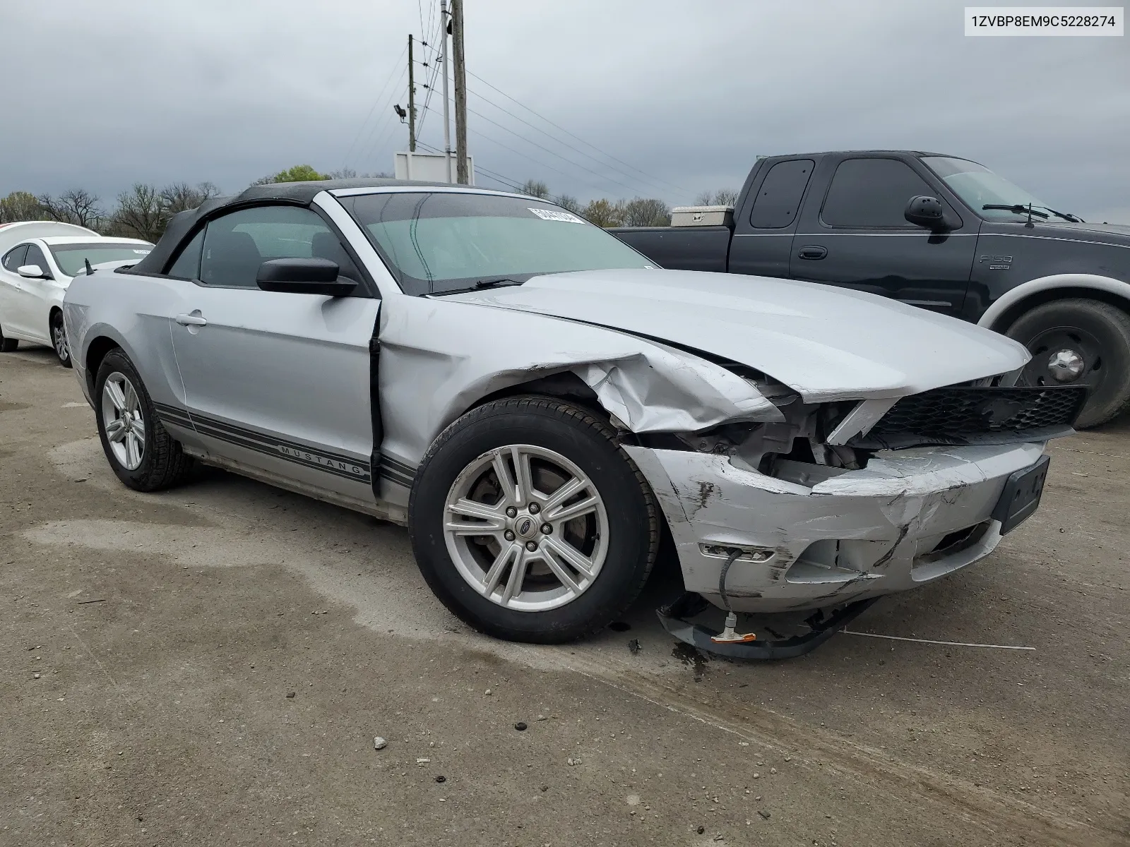 2012 Ford Mustang VIN: 1ZVBP8EM9C5228274 Lot: 50447034