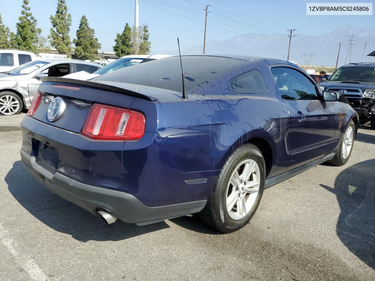 2012 Ford Mustang VIN: 1ZVBP8AM5C5245806 Lot: 54623424