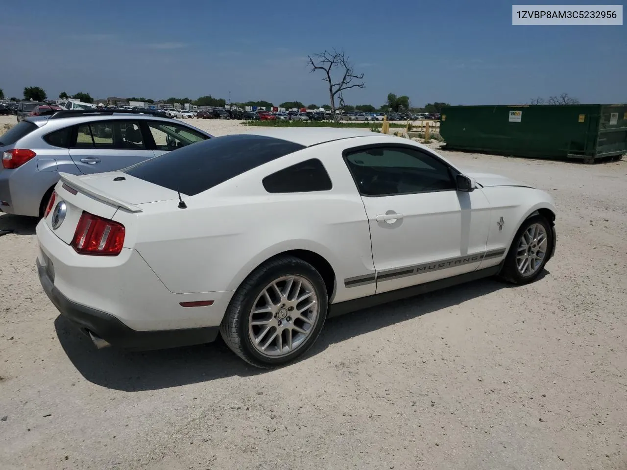 2012 Ford Mustang VIN: 1ZVBP8AM3C5232956 Lot: 54781734